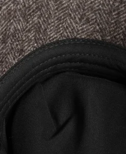 Bronson Mfg Herringbone Wool Newsboy Cap><noscript><img width=