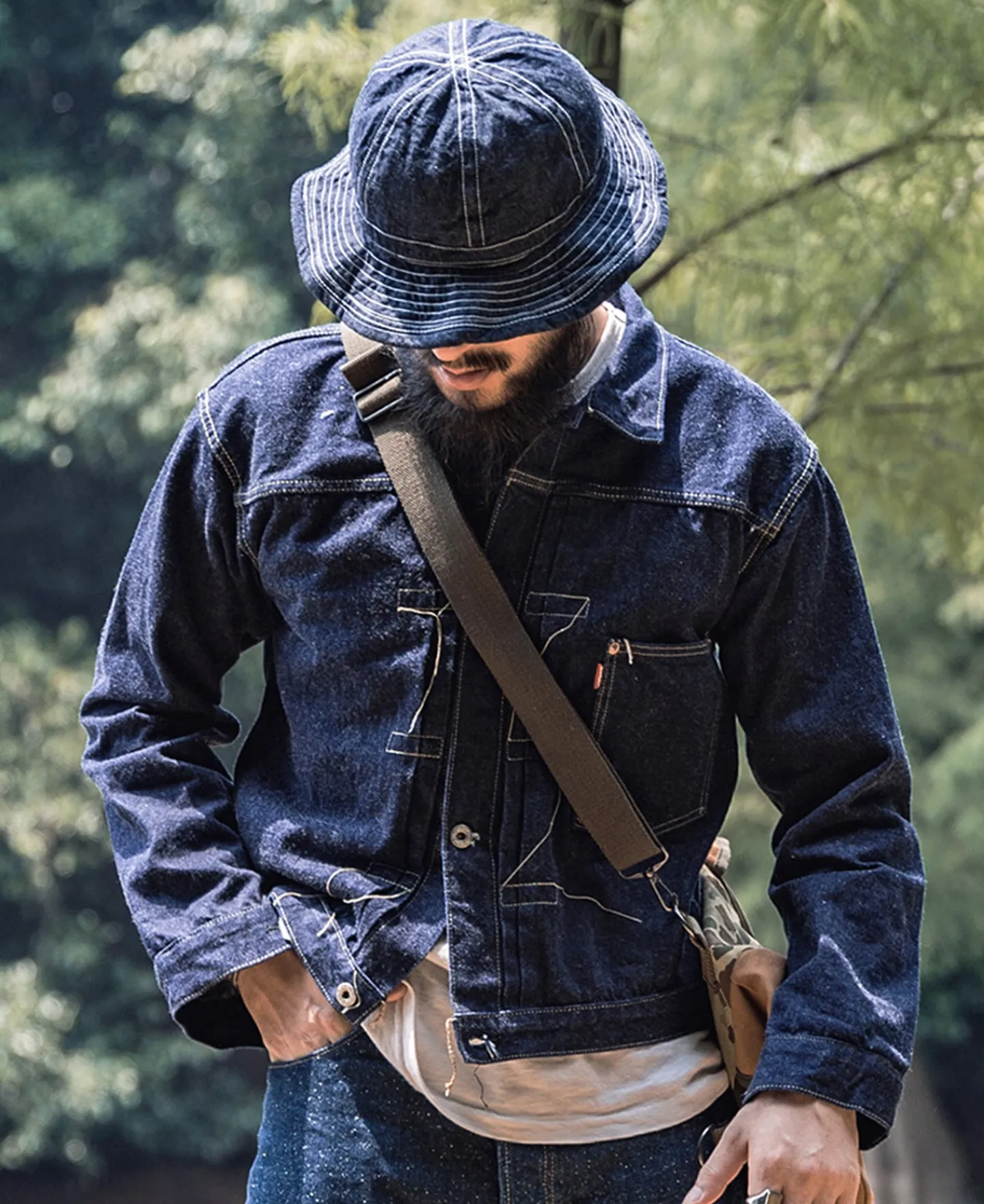 Bronson Mfg CCC Daisy Mae Hat - Denim> Hats & Caps