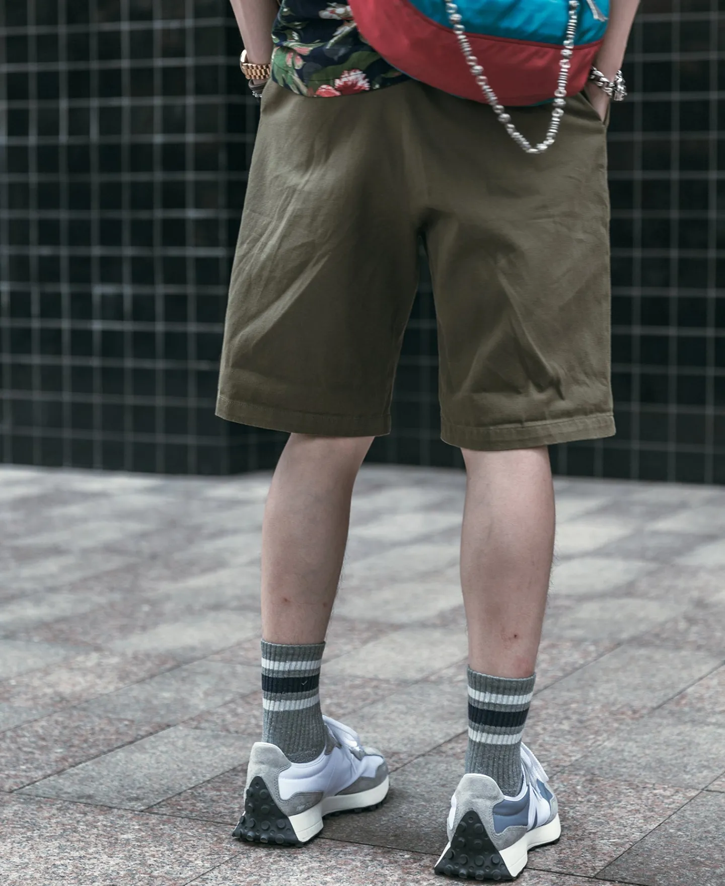 Bronson Mfg Classic Straight Leg Double Pleated Shorts -> Shorts