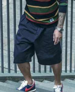 Bronson Mfg Classic Straight Leg Double Pleated Shorts -><noscript><img width=