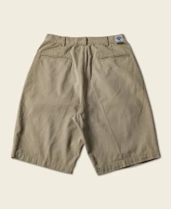 Bronson Mfg Classic Straight Leg Double Pleated Shorts -> Shorts