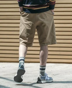 Bronson Mfg Classic Straight Leg Double Pleated Shorts -><noscript><img width=