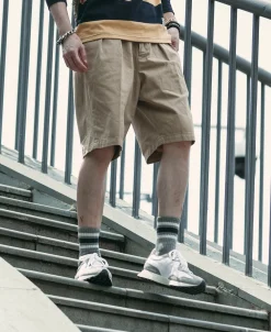 Bronson Mfg Classic Straight Leg Double Pleated Shorts -><noscript><img width=