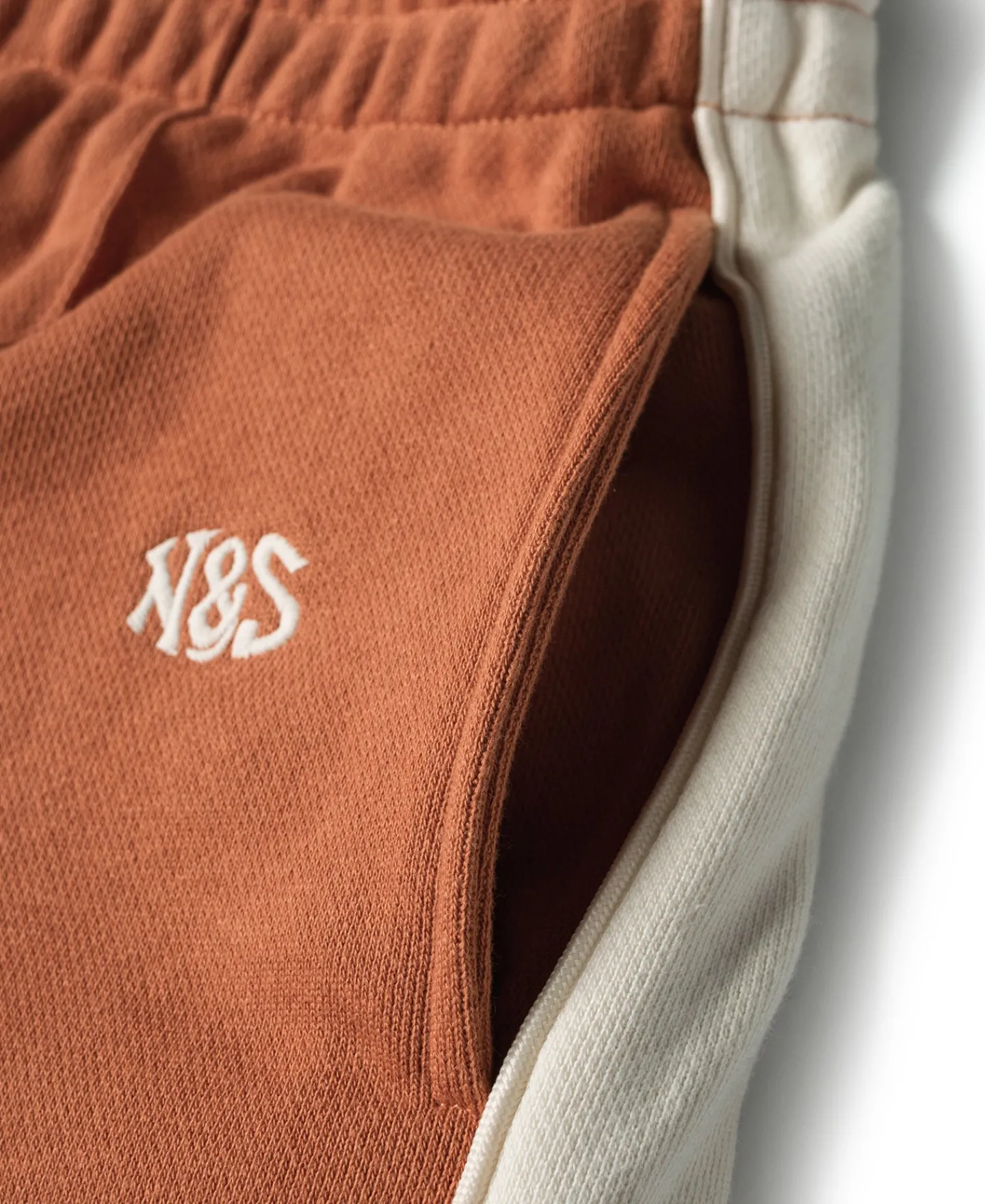 Bronson Mfg Classic Straight-Leg Striped Logo-Embroidered Cotton-Terry Sweatpants -> Pants & Trousers|Sweatpants