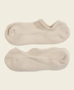 Bronson Mfg Colored Cotton No Show Socks -> Socks