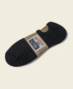Bronson Mfg Colored Cotton No Show Socks -><noscript><img width=