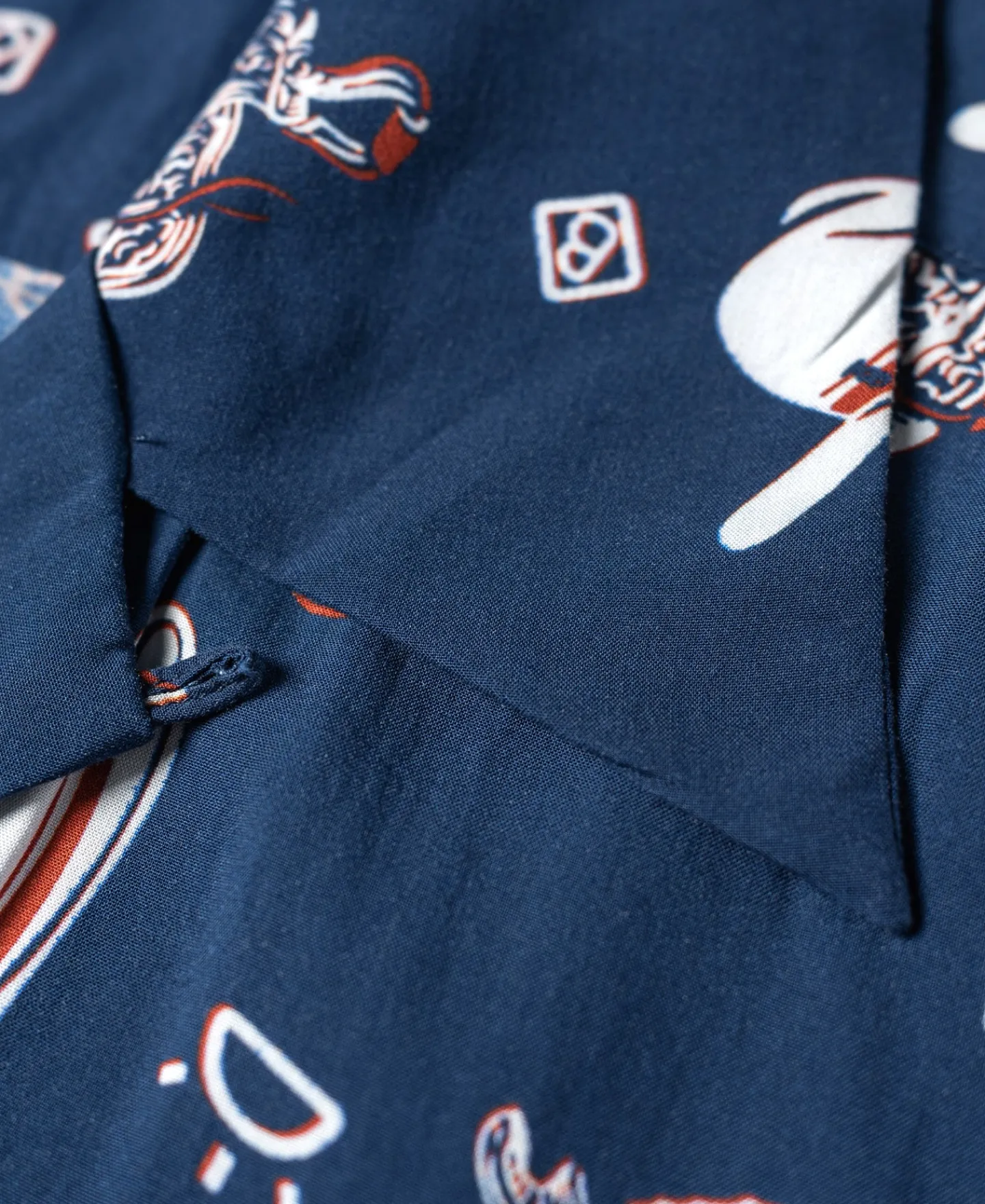 Bronson Mfg Cowboy Symbols Pattern Cuban Collar Shirt -> Short Sleeve Shirts