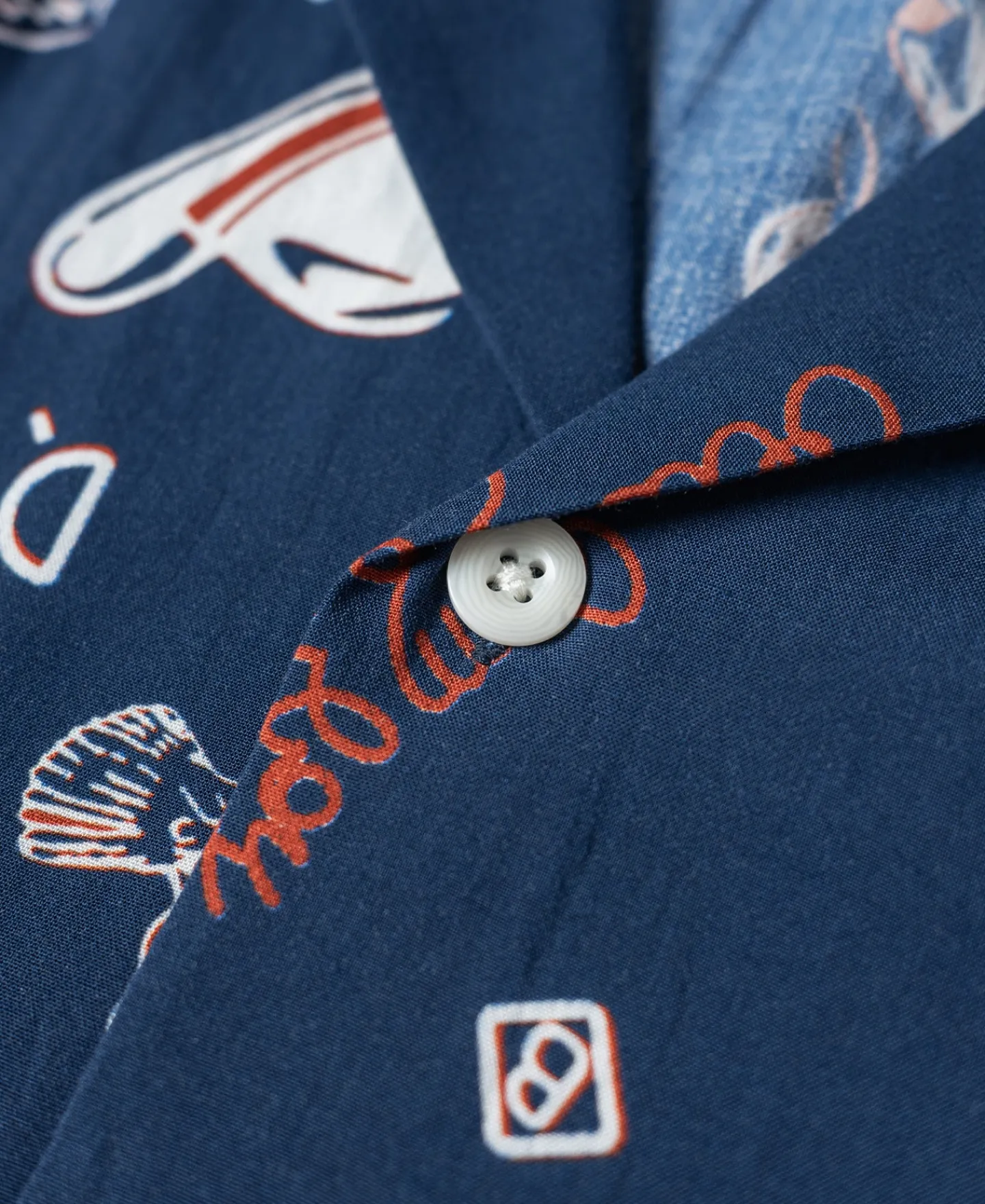 Bronson Mfg Cowboy Symbols Pattern Cuban Collar Shirt -> Short Sleeve Shirts