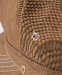 Bronson Mfg Duck Canvas Railroad Engineer Cap><noscript><img width=