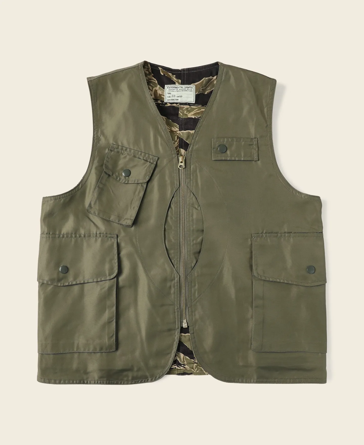 Bronson Mfg Experimental Sample Reversible Functional Vest> Vests