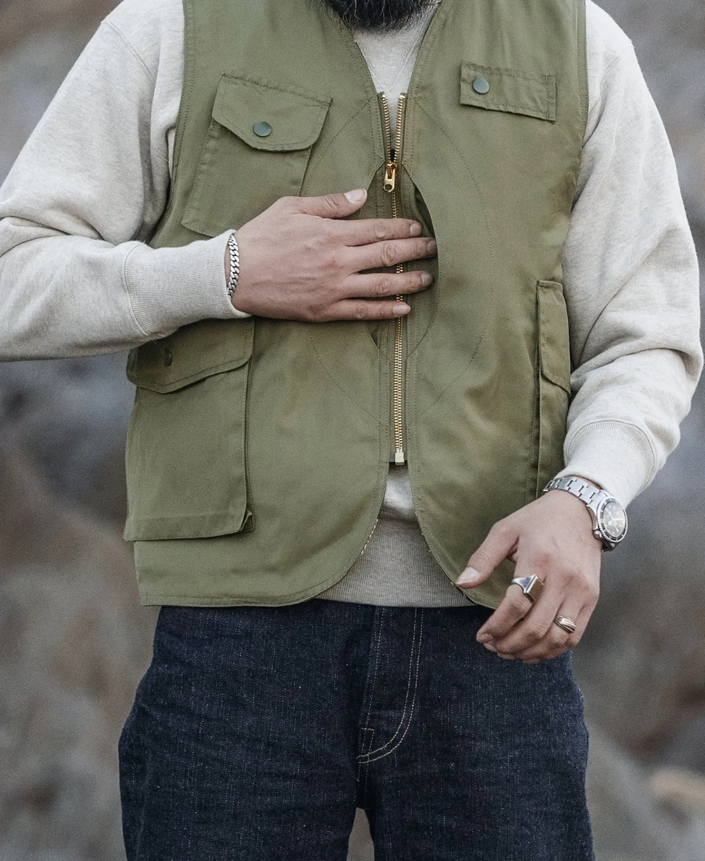 Bronson Mfg Experimental Sample Reversible Functional Vest> Vests