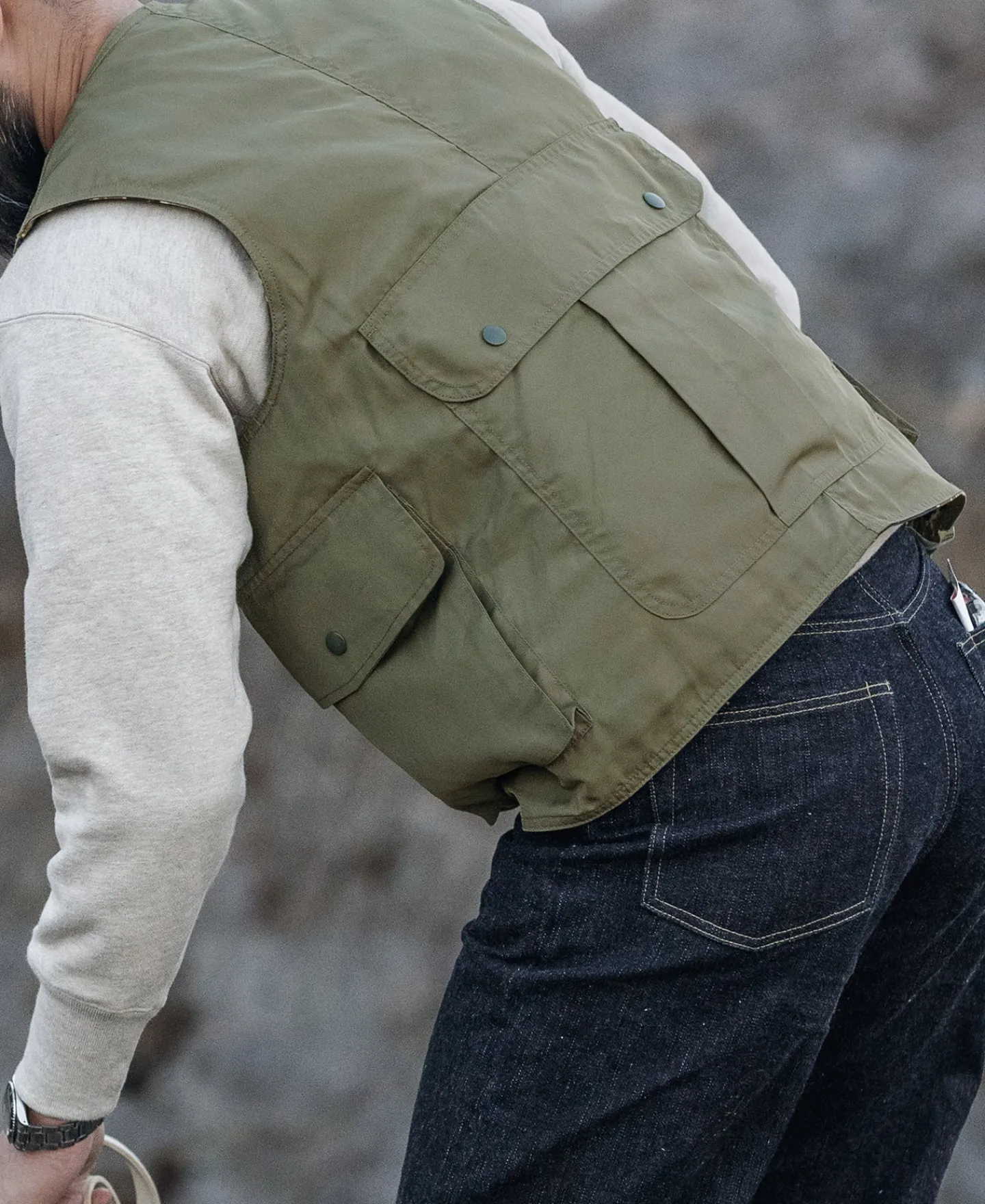 Bronson Mfg Experimental Sample Reversible Functional Vest> Vests