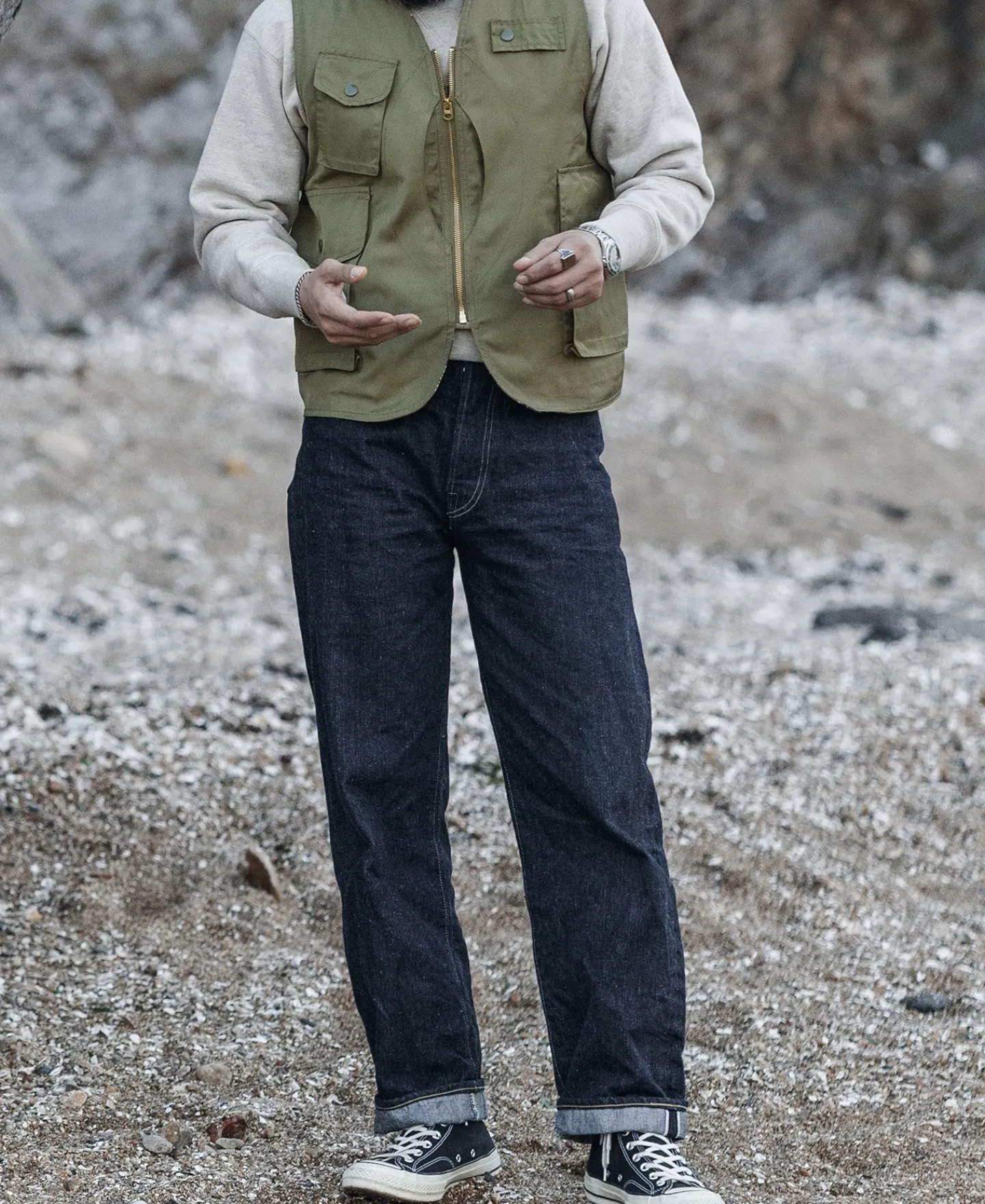 Bronson Mfg Experimental Sample Reversible Functional Vest> Vests