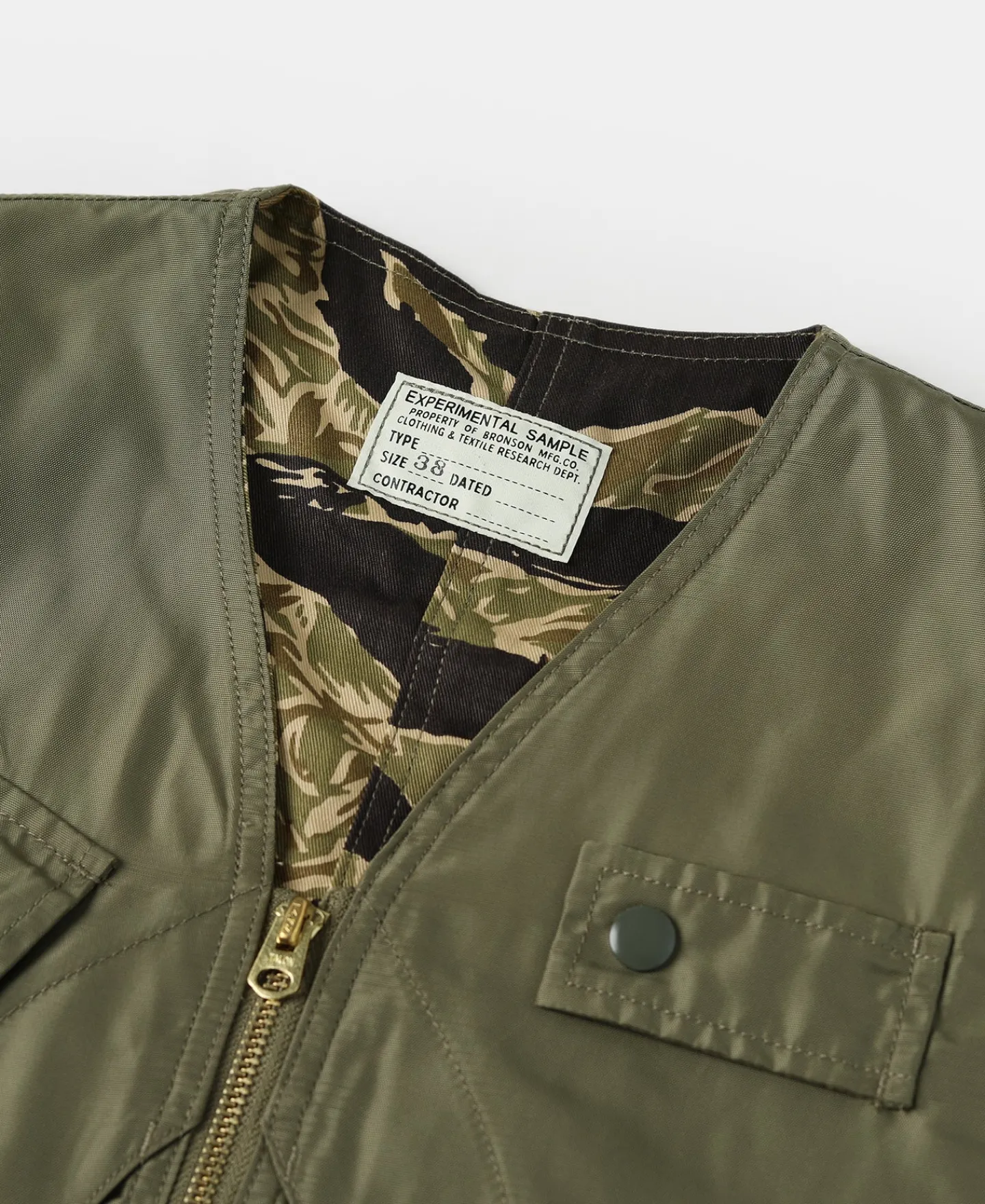 Bronson Mfg Experimental Sample Reversible Functional Vest> Vests