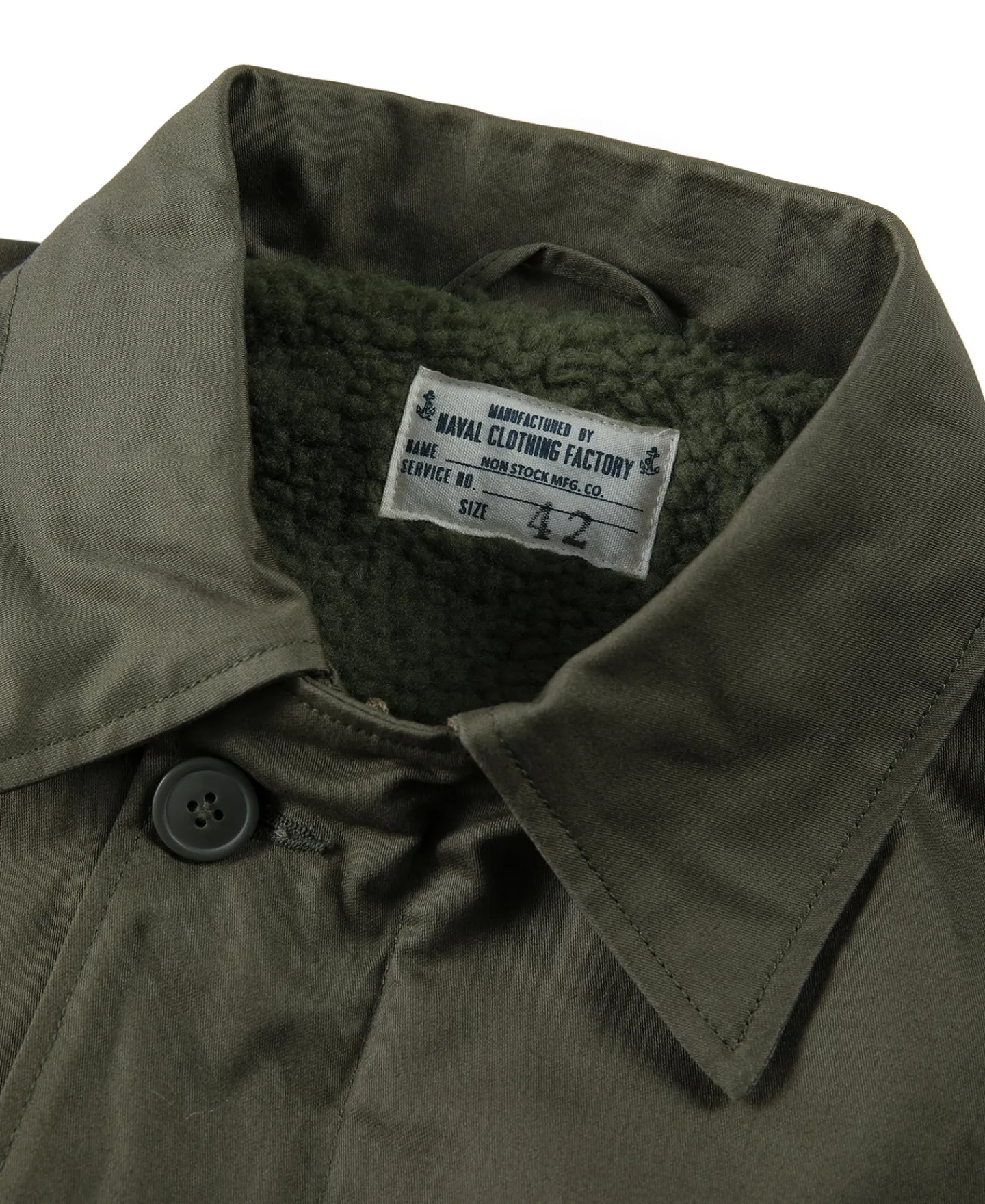 Bronson Mfg Final Version USN A-2 Deck Jacket (Polyester Lamb Wool)> Jackets & Coats