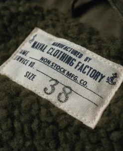 Bronson Mfg Final Version USN A-2 Deck Jacket (Polyester Lamb Wool)><noscript><img width=