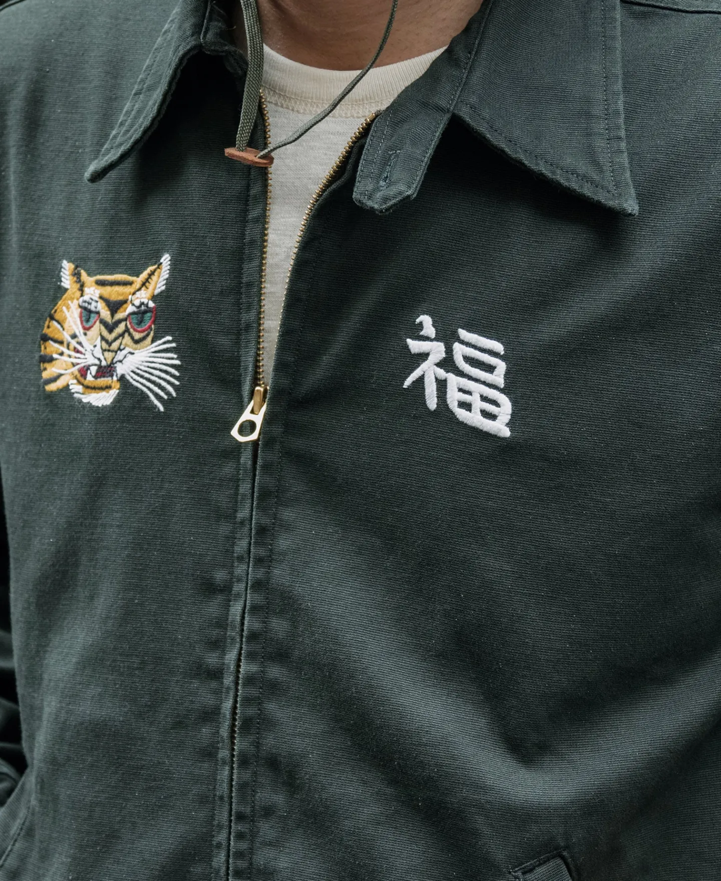 Bronson Mfg Fox Embroidery Vietnam Souvenir Jacket> Jackets & Coats