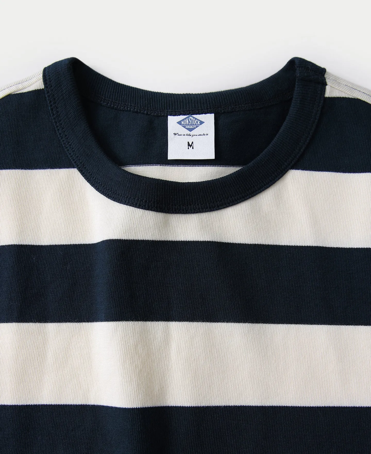 Bronson Mfg Heavyweight Cotton Wide Striped T-Shirt -> Short Sleeve T-Shirts