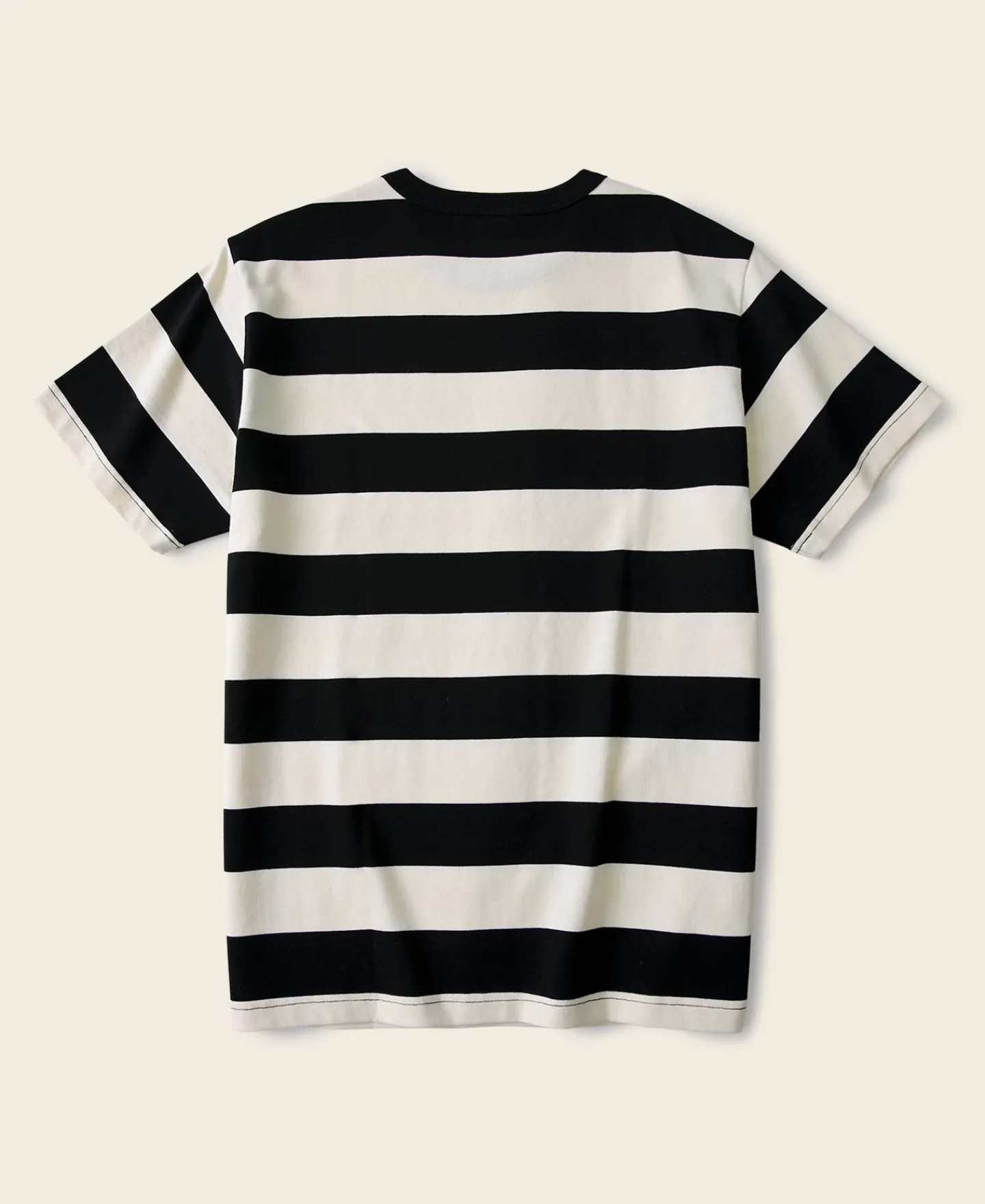 Bronson Mfg Heavyweight Cotton Wide Striped T-Shirt -> Short Sleeve T-Shirts