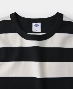 Bronson Mfg Heavyweight Cotton Wide Striped T-Shirt -><noscript><img width=
