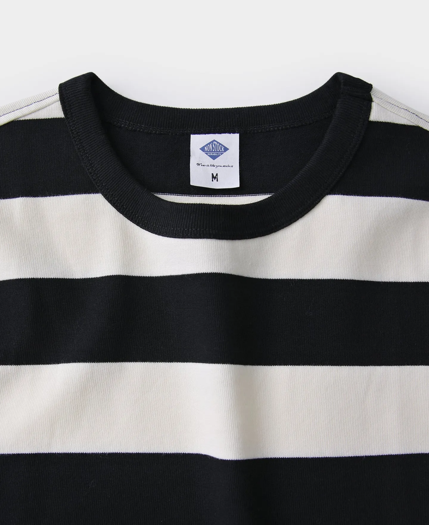 Bronson Mfg Heavyweight Cotton Wide Striped T-Shirt -> Short Sleeve T-Shirts