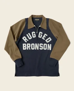 Bronson Mfg Heavyweight Two-Tone Racing Jersey T-Shirt -> Long Sleeve T-Shirts|Graphic T-Shirts