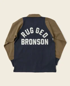 Bronson Mfg Heavyweight Two-Tone Racing Jersey T-Shirt -> Long Sleeve T-Shirts|Graphic T-Shirts