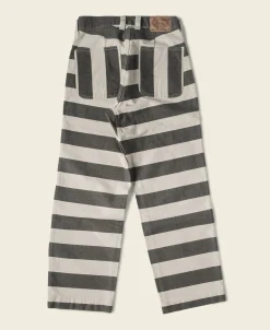 Bronson Mfg Heavyweight Wide Striped Prisoner Pants> Pants & Trousers
