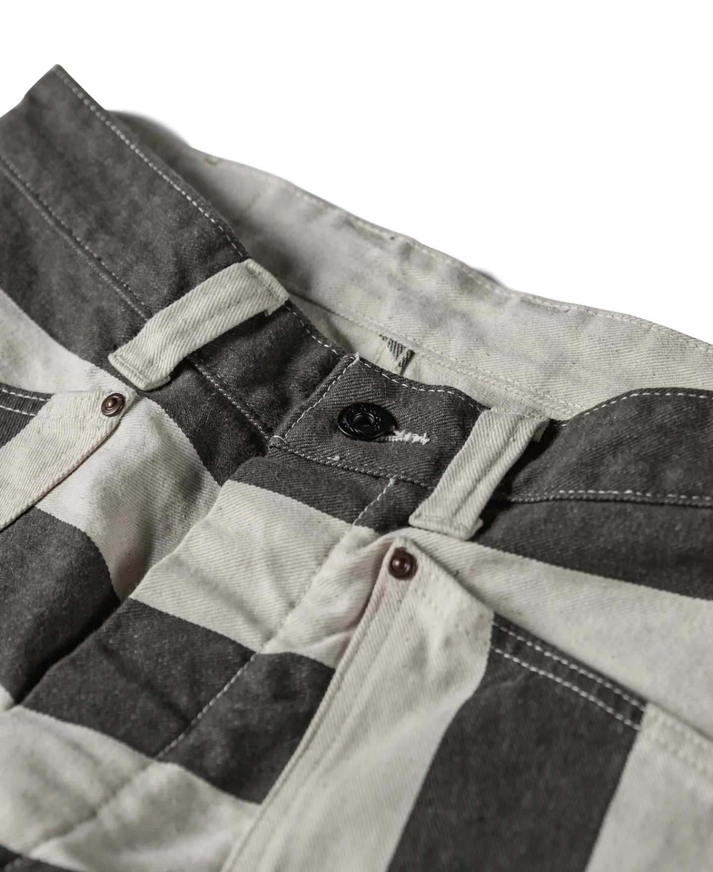 Bronson Mfg Heavyweight Wide Striped Prisoner Shorts> Shorts
