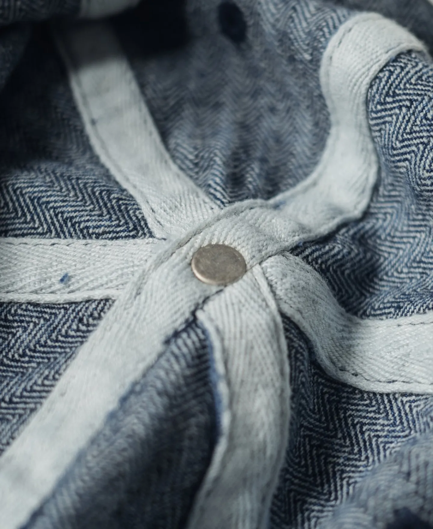 Bronson Mfg Herringbone Denim Bucket Hat> Hats & Caps