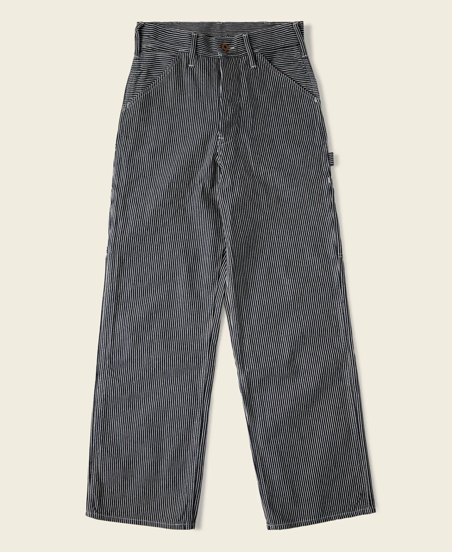 Bronson Mfg Hickory Stripe Carpenter Pants> Pants & Trousers