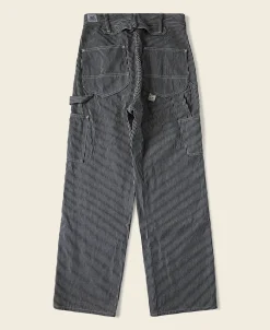 Bronson Mfg Hickory Stripe Carpenter Pants> Pants & Trousers