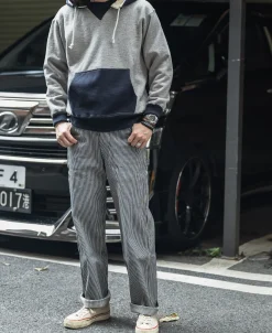 Bronson Mfg Hickory Stripe Carpenter Pants><noscript><img width=