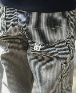 Bronson Mfg Hickory Stripe Carpenter Pants><noscript><img width=