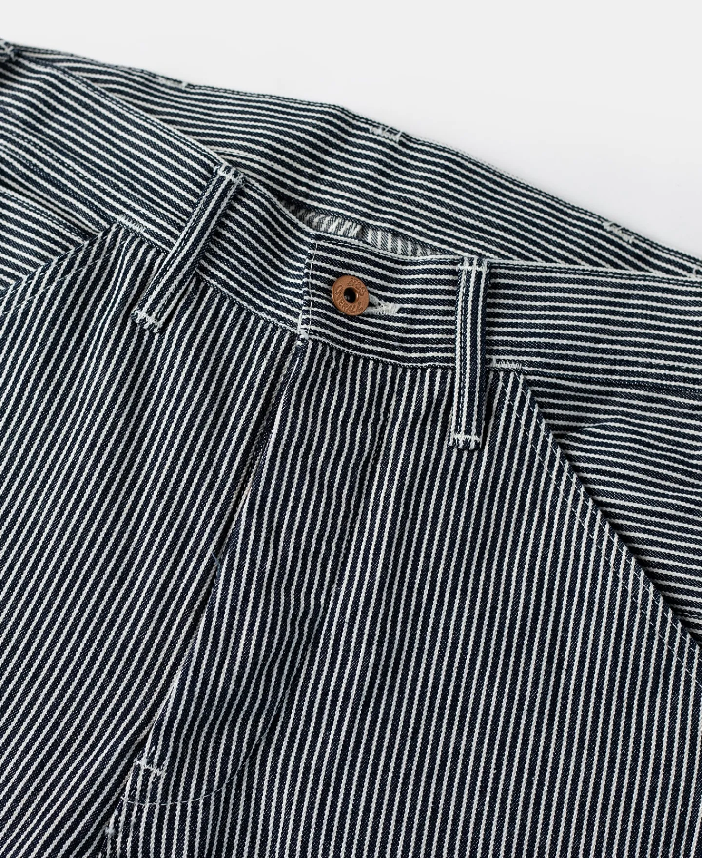 Bronson Mfg Hickory Stripe Carpenter Pants> Pants & Trousers
