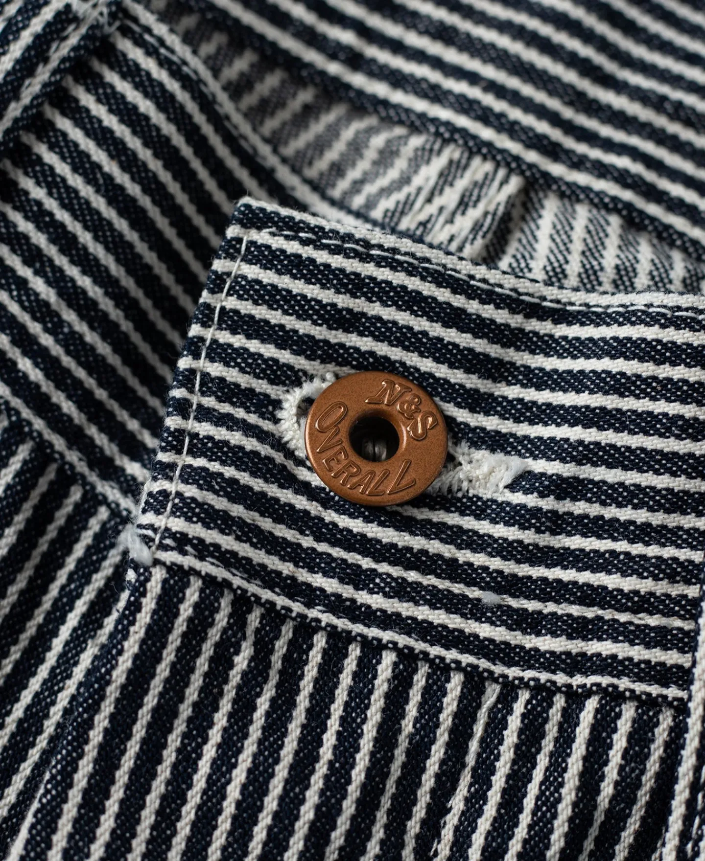 Bronson Mfg Hickory Stripe Carpenter Pants> Pants & Trousers