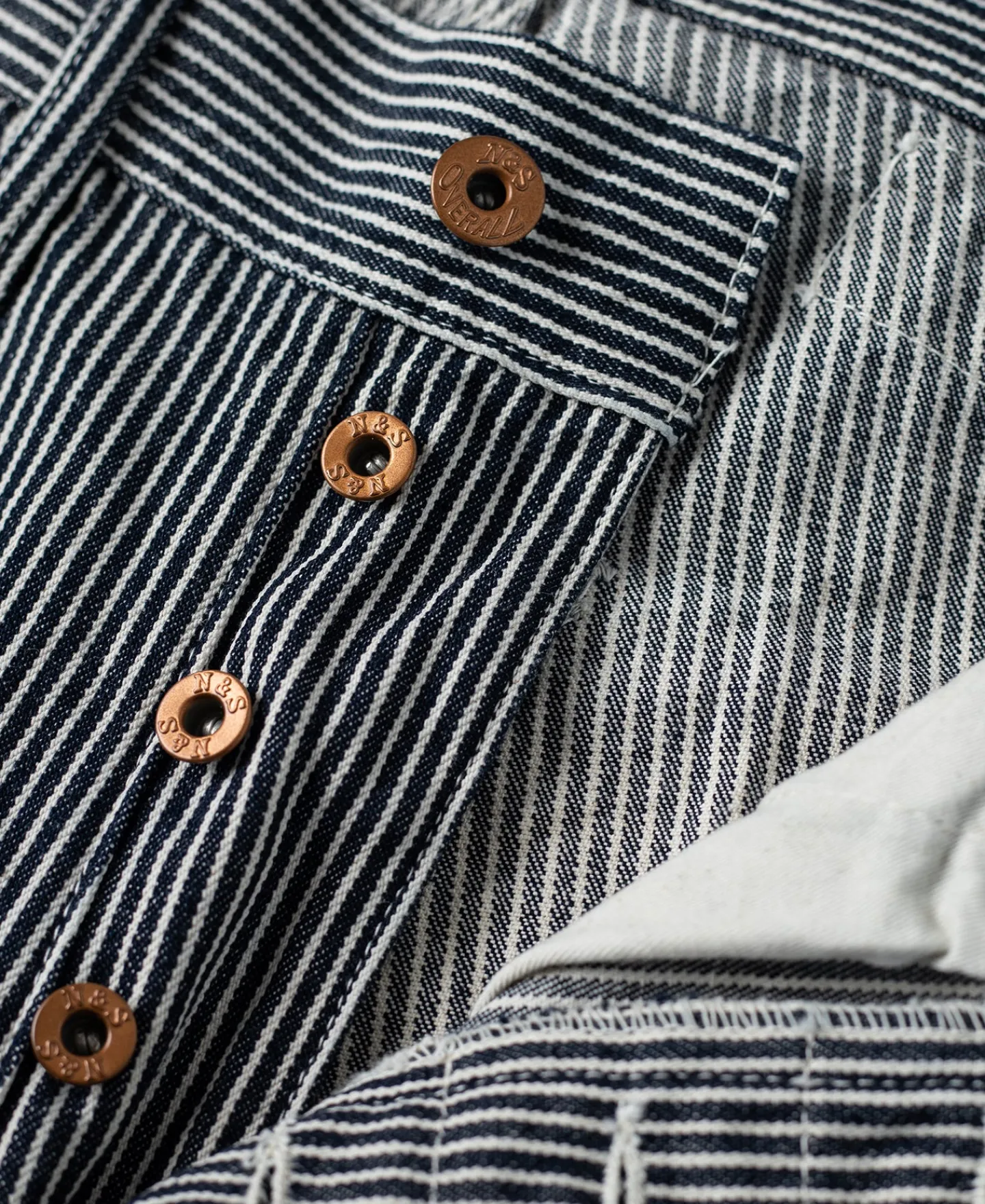 Bronson Mfg Hickory Stripe Carpenter Pants> Pants & Trousers