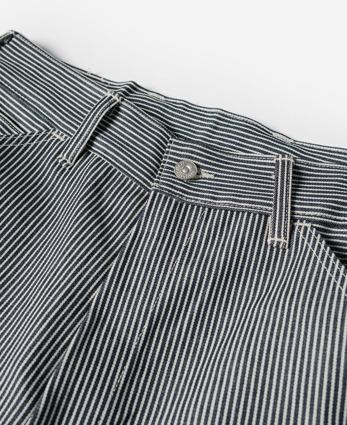 Bronson Mfg Hickory Stripe Cotton Cargo Shorts> Shorts