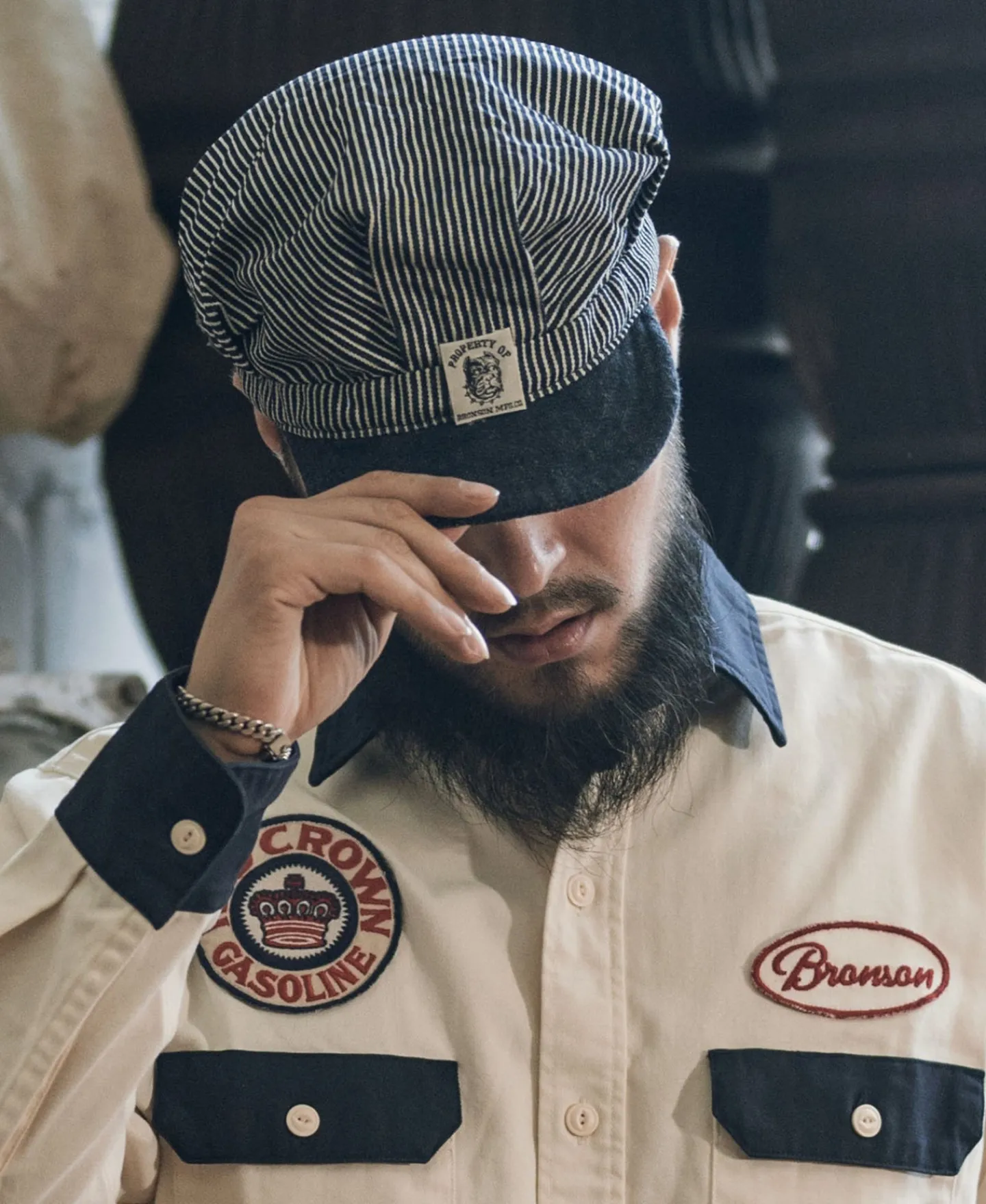 Bronson Mfg Railroad Engineer Cap> Hats & Caps