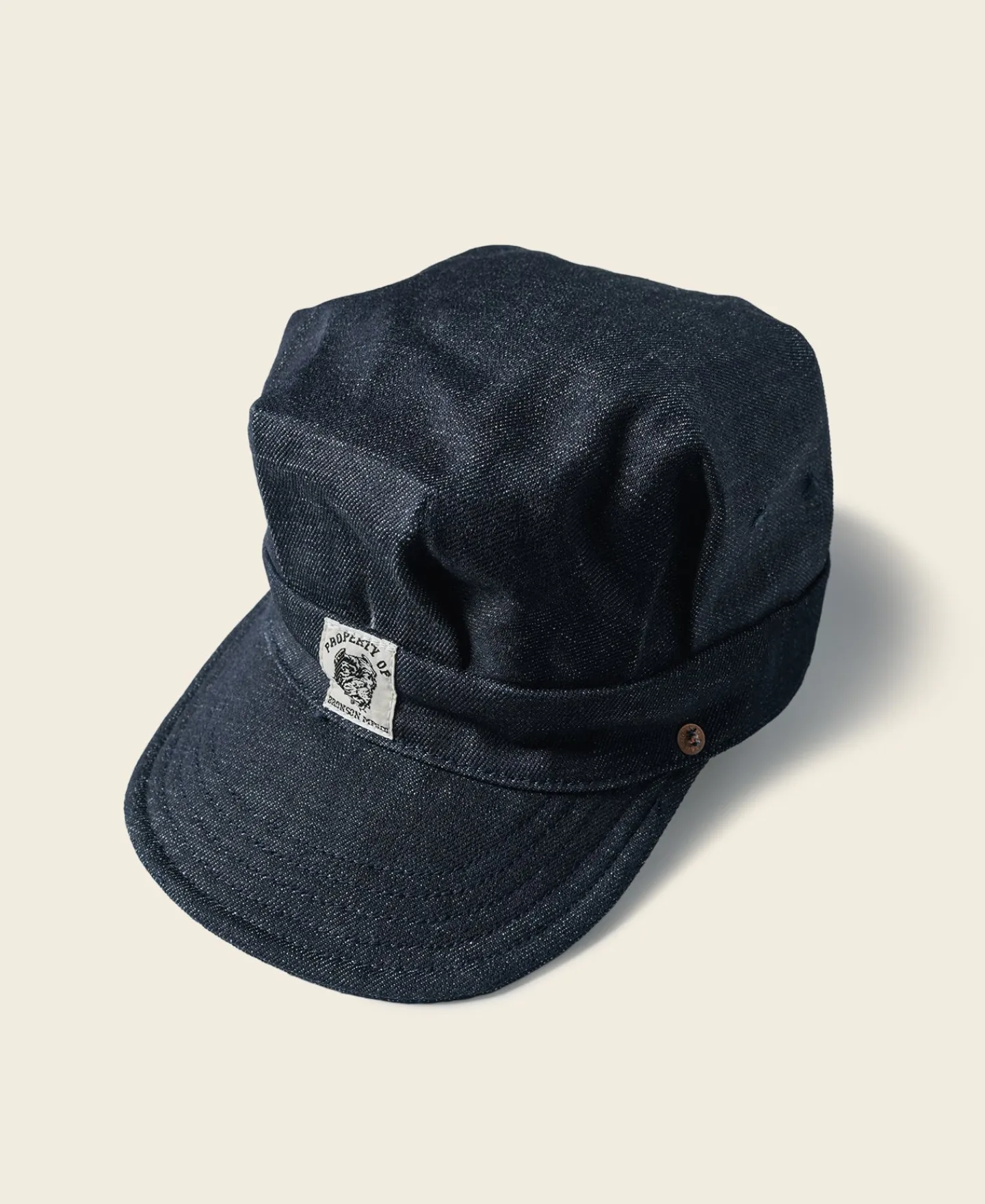 Bronson Mfg Denim Railroad Engineer Cap> Hats & Caps
