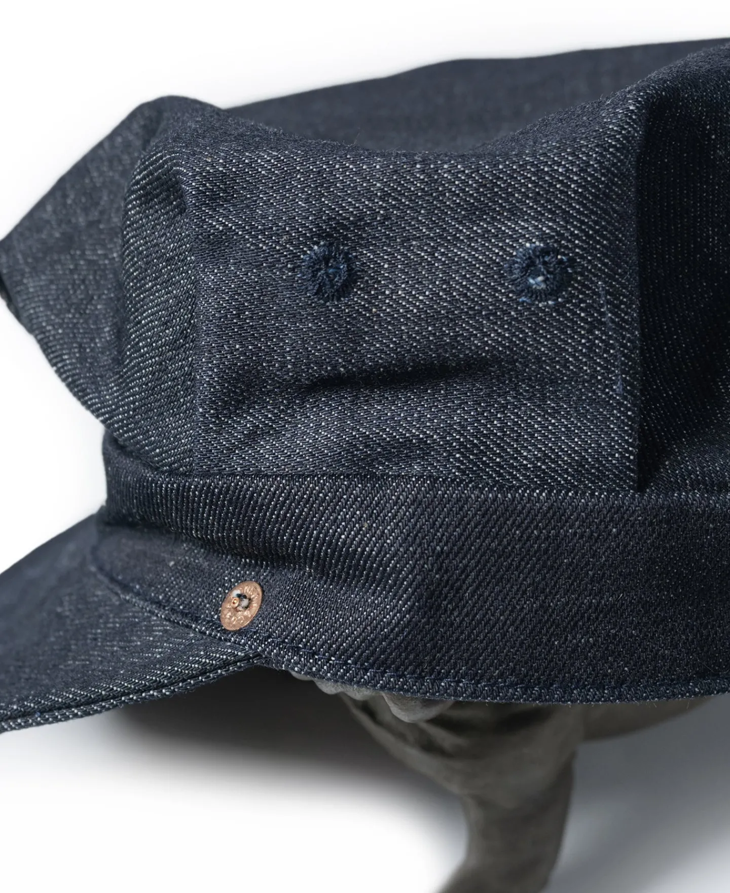 Bronson Mfg Denim Railroad Engineer Cap> Hats & Caps