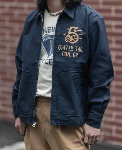 Bronson Mfg Korean War 6147th TAG. CON. GP. Mosquito Club Tour Jacket><noscript><img width=