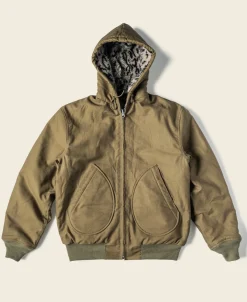 Bronson Mfg Leopard Print Reversible Deck Jacket -> Jackets & Coats