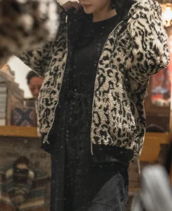 Bronson Mfg Leopard Print Reversible Deck Jacket -><noscript><img width=