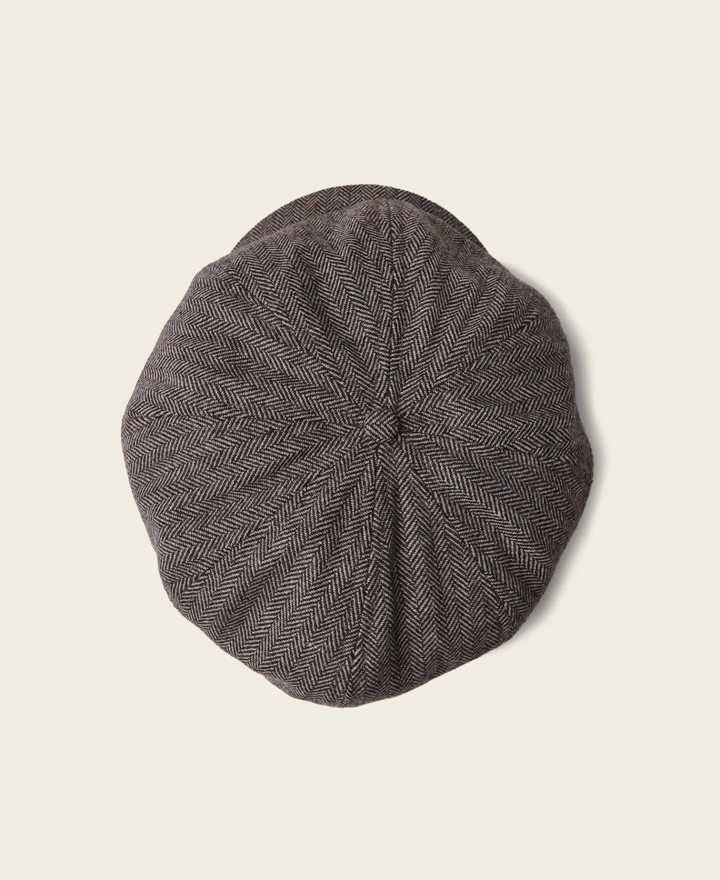 Bronson Mfg Light Herringbone Wool Newsboy Cap> Hats & Caps