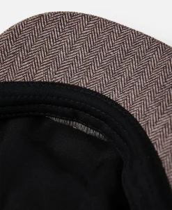Bronson Mfg Light Herringbone Wool Newsboy Cap><noscript><img width=
