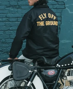 Bronson Mfg Logo-Appliqued Nylon Coach Jacket -><noscript><img width=
