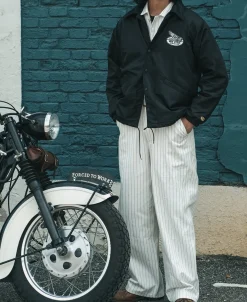 Bronson Mfg Logo-Appliqued Nylon Coach Jacket -><noscript><img width=