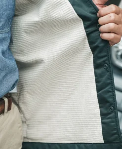 Bronson Mfg Logo-Appliqued Nylon Coach Jacket - Green><noscript><img width=
