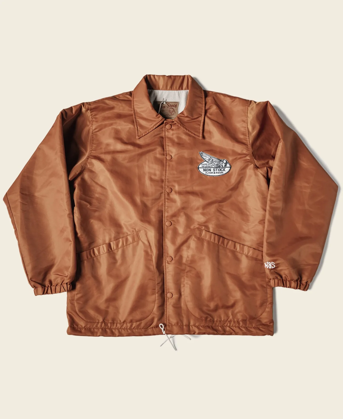 Bronson Mfg Logo-Appliqued Nylon Coach Jacket -> Jackets & Coats